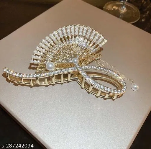 Metal Hair Clutcher for Women & Girls (Multicolor)