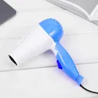 Nv-1290 Electric Foldable Hair Dryer (Blue & White, 1000 W)
