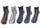Cotton Socks for Men & Women (Multicolor, Set of 5)