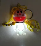 Plastic Light Rakhi with Vishnu Srotra for Kids 