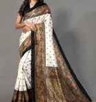 Art Silk Printed Saree for Women 