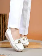 Shoetopia Girls Casual Shoes White 