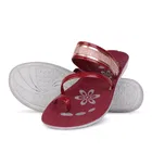 Flats for Women, Maroon 