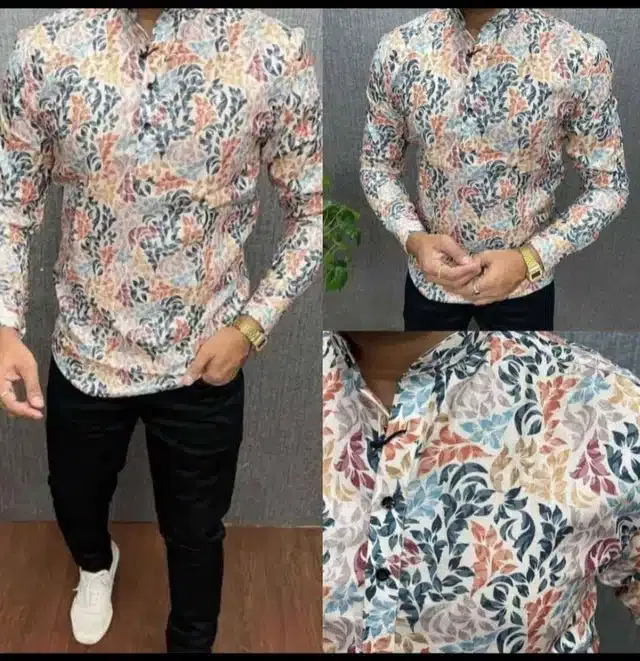 Short Kurta for Men (Multicolor, XXL)