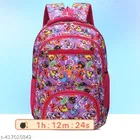 Polyester Backpack Bag, Multicolor