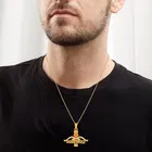 Jai Shri Khatu Shyam Teen Baan Chain Pendant for Men Women necklaces 