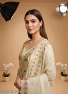 Bandhani Printed Jaipuri Designs Embroidered Top Bottom Duppata for Women 