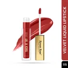 Seven Seas Liquid Lipstick for Women, Maroon Shade 