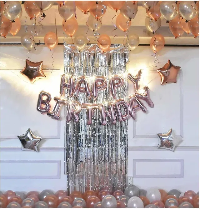 Party Decoration Kits (Multicolor, Set of 72)