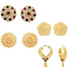 Gold Plated Designer Earrings Set for Women & Girls 