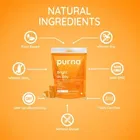 Purna Gummies Vitamin C Orange & Zinc for Adults & Kids, Immunity Boost, Skincare, Veg Gummy 