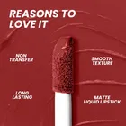 Seven Seas Liquid Lipstick for Women, Plum Pink 