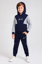 Poly Cotton Printed Clothing Set for Boys 