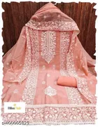Embroidered Unstitched Suit for Women 