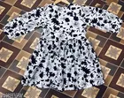 Floral Cotton Short Kurti with Show Button for Women, Pack of 2 