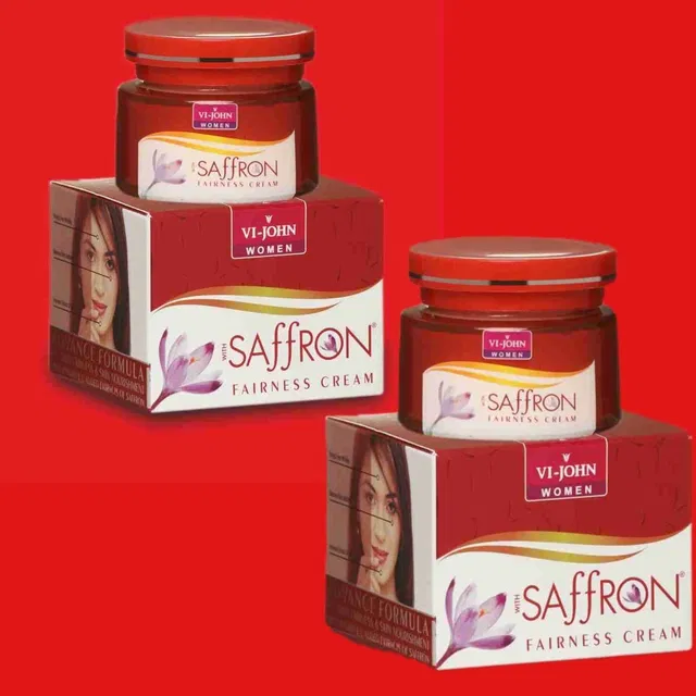Vi-John Saffron Fairness Cream (50 g, Pack of 2)