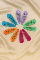 Kids Rainbow Snap Hair Clips 