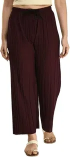 Poly spandex Loose Trouser / Pant for Women 