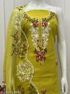 Embroidered Unstitched Suit for Women 