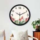 Khatu Craft Circle Clock Tulip printed 30x30cm