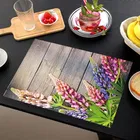 PVC Printed Dining Table Placemats 