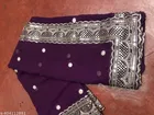 Jimmy Choo Embellished Saree For Women, Multicolor