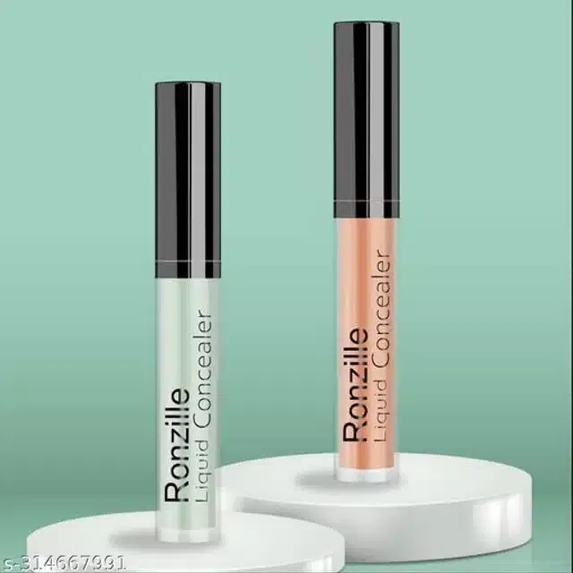 Ronzille Liquid Concealer (Multicolor, 9 g) (Pack of 2)