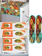 Knit 7 Pcs Fridge Cover Set 