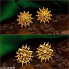 Gold-Plated Earrings/Studs/Bali Combo For Women'S/Girls