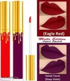 Liquid Lipstick for Women, Multicolor, Pack of 2