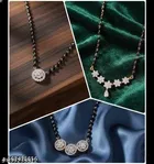 Single Strand Mangalsutra for Women, Pack of 3 