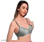 Cotton Solid Bra for Women & Girls, Multicolour, Pack of 2 