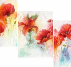 MDF 3 Pcs Designer Wall Painting for Home & Office 