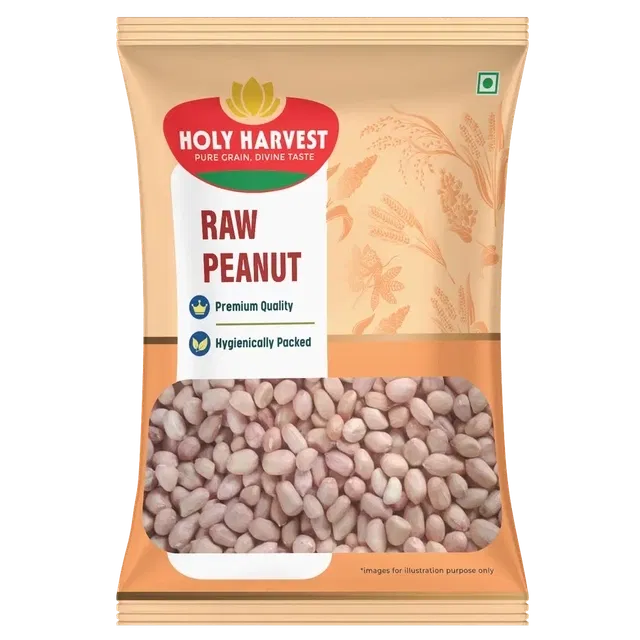 Holy Harvest Raw Peanut Pink (Kachi Moongfali) 500 g
