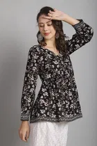 Cotton Printed Top for Women 