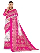 Mysore Silk Printed Saree for Women 