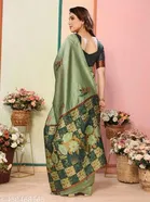 Kanjivaram Banarasi Soft Silk Saree for Women 