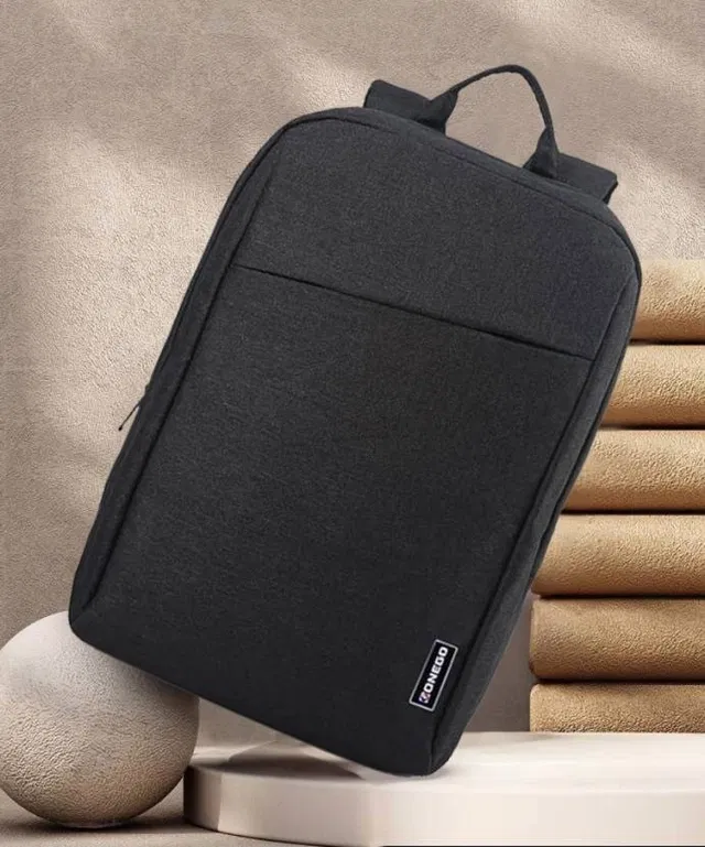 Medium 22 L Laptop  Backpack Business compact (Z-49-Black)
