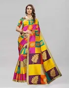 SVB प्रिंटेड साड़ी फॉर वीमेन 