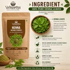 वेदार्थ आयुर्वेदिक हीना काला हेयर कलर पाउडर, 100 g