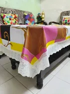 PVC Printed 4 Seaters Table Cover 