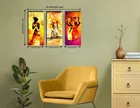 MDF 3 Pcs Designer Wall Painting for Home & Office 