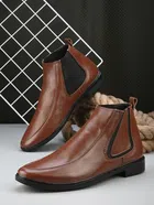 Boots for Men (Brown, 6)
