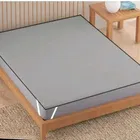 Homwatica Waterproof Mattress Protector Grey 72X75In Pack Of 1