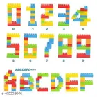 Plastic 100 Pcs Block Toys for Kids 