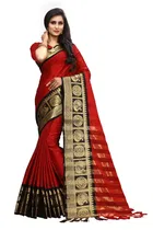 Cotton Embellished Saree for Women 