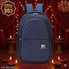 Polyester Backpack for Men & Women, Blue
