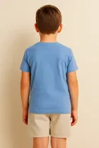 Round Neck Printed T-Shirt for Boys 