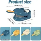 Plastic 2 in 1 Momo & Gujiya Maker 