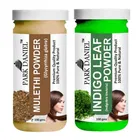 Park Daniel 100% Pure & Natural Mulethi Powder & Indigo Leaf Powder 